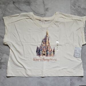 Disney Cream Castle Kids T-Shirt